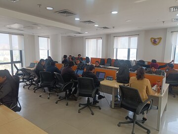 Team Area in  Office Space at Pioneer Urban Square, Sector 62 – for Rent