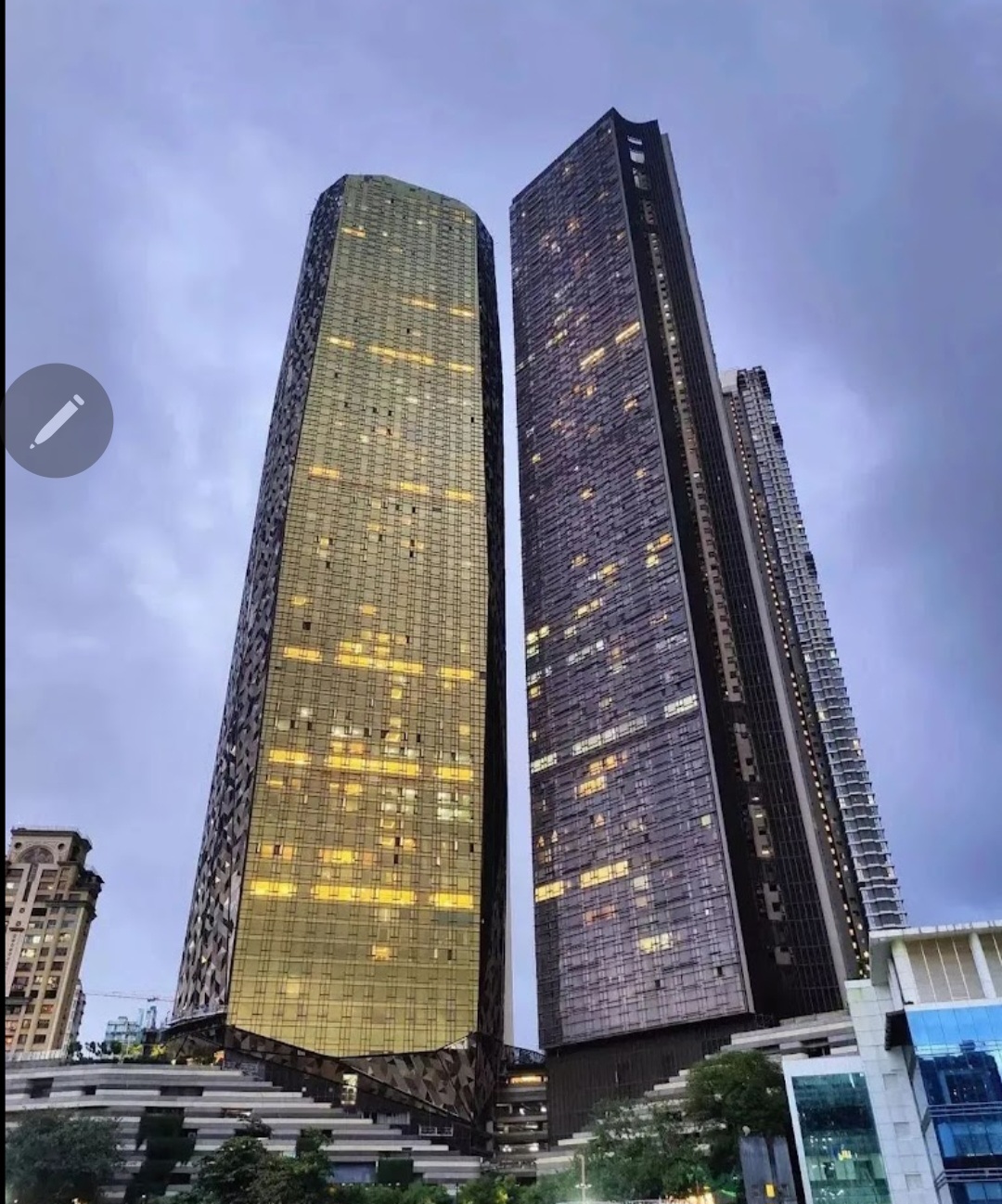 4 BHK + Pooja Room 3000 Sq.Ft. Apartment in Lodha Trump Tower