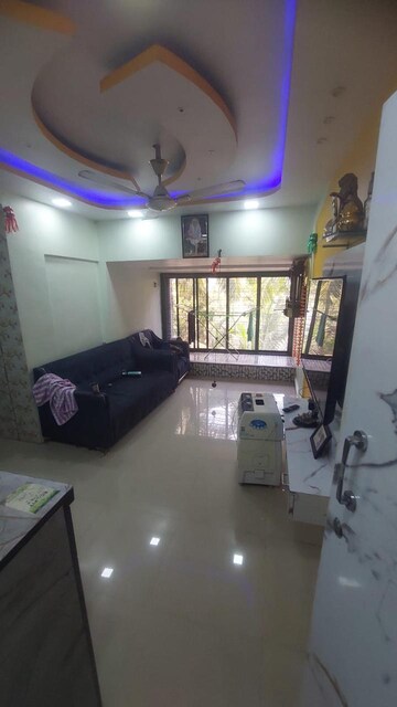 Living Room in 2 BHK Apartment at Gokuldham Complex, Goregaon East – for Rent