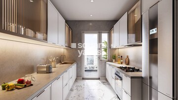 Kitchen in 2.5 BHK Apartment at M3M Antalya Hills, Sector 79 – for Sale