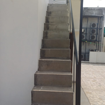 Staircase in 1 RK Builder Floor at Saket – for Rent