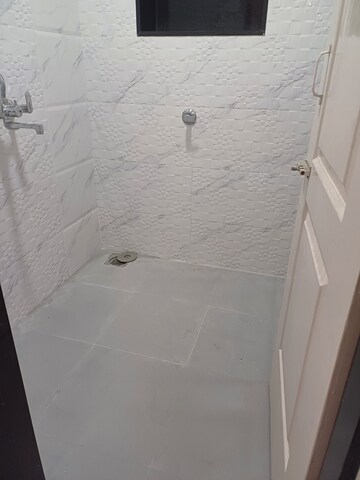 Bathroom in 1 BHK Apartment at Mahape – for Rent