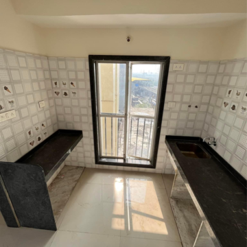 Living Room in 2 BHK Apartment at N K Mayaank Heights, Borivali West – for Rent