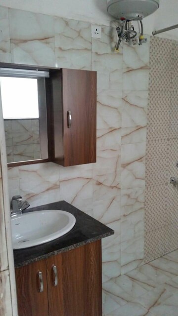 Bathroom in 3 BHK Apartment at Cooke Town – for Sale