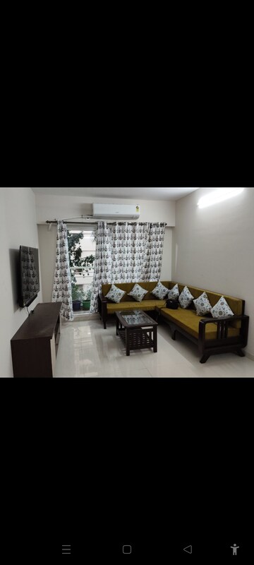 Living Room in 2 BHK Apartment at Vraj Tiara, Worli – for Rent