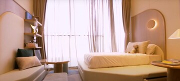 Bathroom in 3 BHK Apartment at Rustomjee Crown, Prabhadevi – for Sale