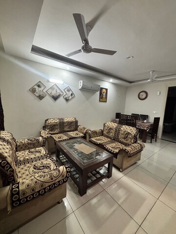 Living Room in 2 BHK Apartment at Highland Park Chandigarh, Bhabat – for Rent