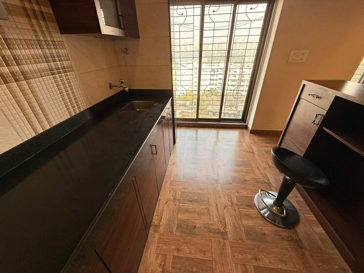 Kitchen, sapphire-lakeside 1 Bedroom 500 Sq.Ft. Apartment In Powai Mumbai 8216691
