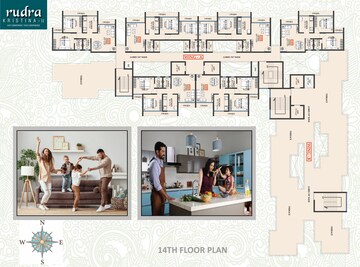 Floor Plan in 1 BHK Apartment at Rudra Kristina, Taloja – for Sale