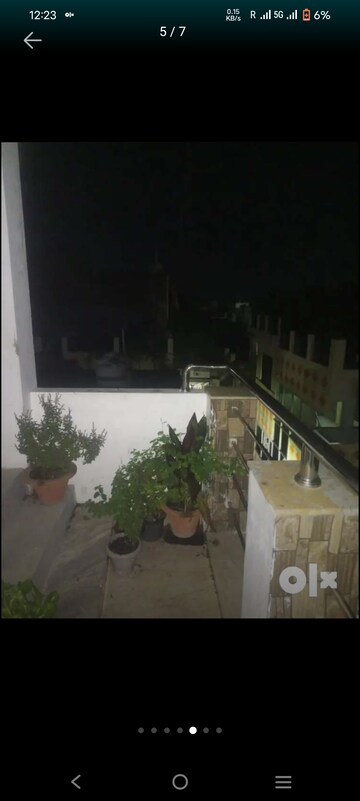 Balcony in 2 BHK Independent House at Sukh Complex, Indira Nagar – for Rent