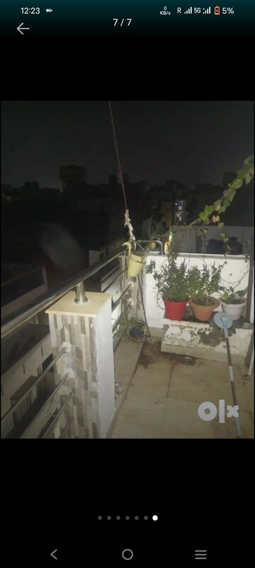 Balcony in 2 BHK Independent House at Sukh Complex, Indira Nagar – for Rent