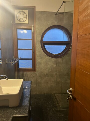 Bathroom in 3 BHK Builder Floor at Saket – for Rent