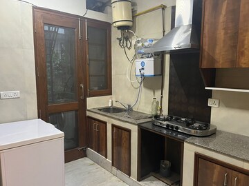 Kitchen in 3 BHK Builder Floor at Saket – for Rent