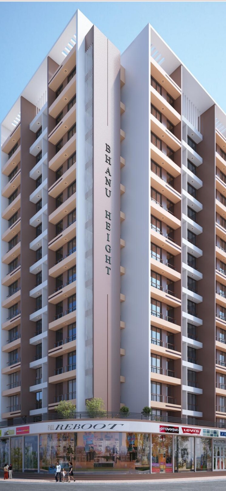 Exterior View, dapoli 2 Bedroom 1090 Sq.Ft. Apartment In Dapoli Navi Mumbai 8216807