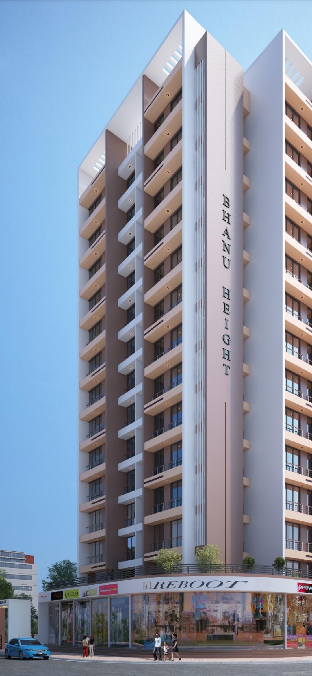 2 BHK + Pooja Room Apartment For Sale in Bhanu Heights 