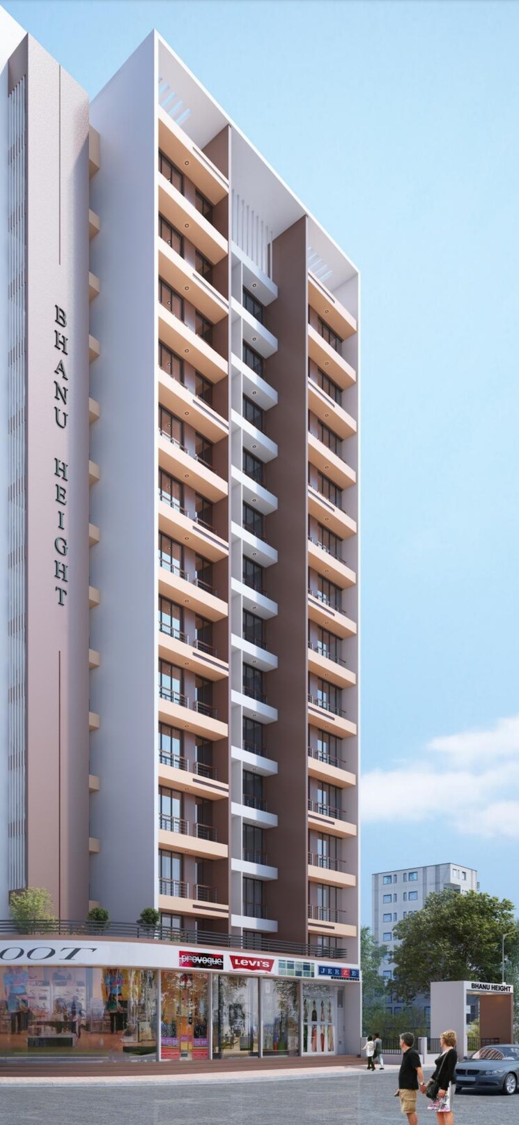 Exterior View, dapoli 2 Bedroom 1090 Sq.Ft. Apartment In Dapoli Navi Mumbai 8216807