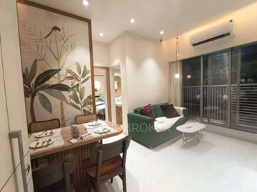 Living Room in 1 BHK Apartment at Mayfair Virar Gardens, Virar West – for Rent
