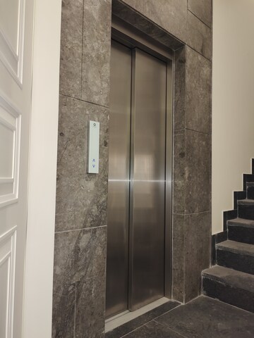 Staircase in 3 BHK Builder Floor at Nehru Enclave – for Sale