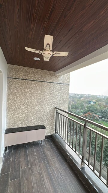 Balcony in 3 BHK Apartment at Frontline Seven, Kokapet – for Rent