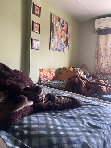 Living Room in 1 RK Builder Floor at Shakti Khand – for Rent
