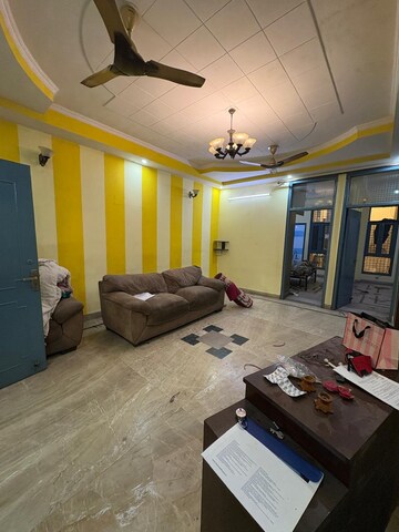 Living Room in 3 BHK Builder Floor at Niti Khand – for Rent