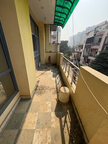 Balcony in 3 BHK Builder Floor at Niti Khand – for Rent
