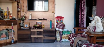 Living Room in 1 BHK Apartment at Nagpur Airport – for Sale