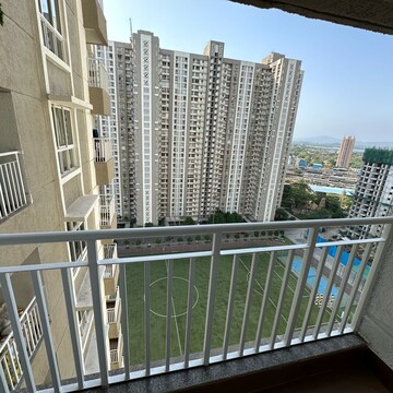 Balcony in 2 BHK Apartment at Lodha Amara Tower 6 and 22, Sandoz Baug – for Sale