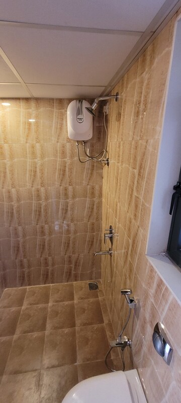 Bathroom in 2 BHK Apartment at Lodha Crown Quality Homes, Majiwada – for Rent