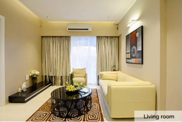 Living Room in 2 BHK Apartment at Lodha Splendora, Bhayandarpada – for Rent