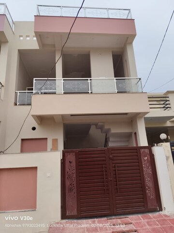 Kitchen in 3 BHK Independent House at Jankipuram Extension – for Sale