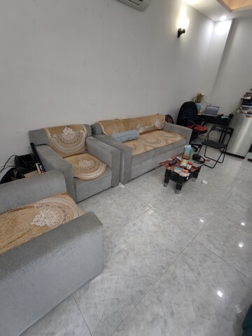 Living Room in 2 BHK Builder Floor at RBC II, Sushant Lok I – for Rent