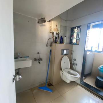 Bathroom in 2 BHK Apartment at New Nandanvan CHS Brahmand, Brahmand – for Sale