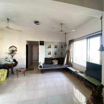 Living Room in 2 BHK Apartment at New Nandanvan CHS Brahmand, Brahmand – for Sale