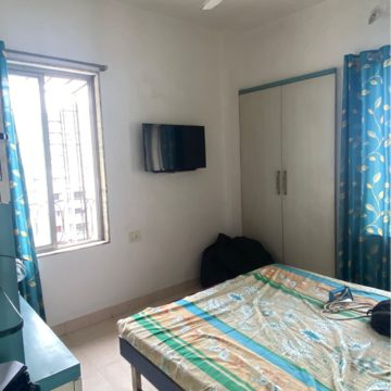 Bedroom in 2 BHK Apartment at New Nandanvan CHS Brahmand, Brahmand – for Sale