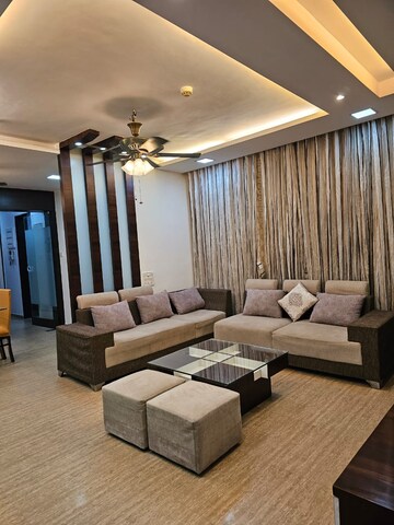 Living Room in 2.5 BHK Apartment at Mahindra Splendour, Bhandup West – for Rent