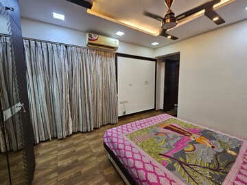 Bedroom in 2.5 BHK Apartment at Mahindra Splendour, Bhandup West – for Rent