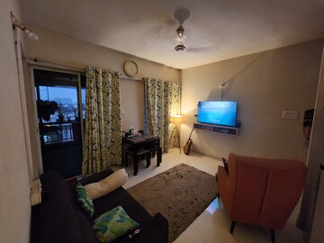 Living Room in 1 BHK Apartment at 38 Park Majestique, Undri – for Sale