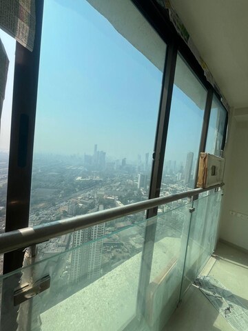 Balcony in 3 BHK Apartment at Celestia Spaces, Sewri – for Rent
