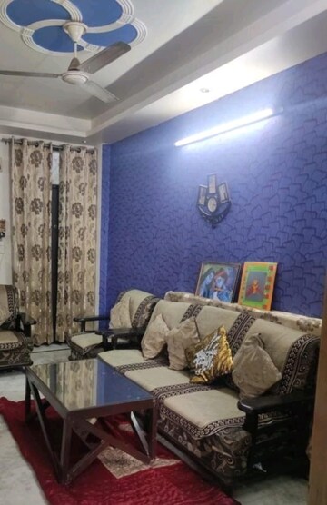 Living Room in 1 BHK Builder Floor at Mahavir Enclave 1 – for Rent