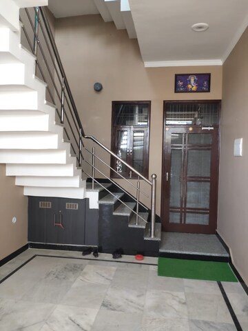 Staircase in 2 BHK Independent House at Jankipuram Extension – for Rent