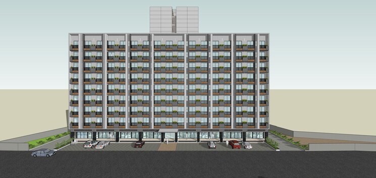 Master Plan, saarrthi-skybizz Studio 216 Sq.Ft. Apartment In Mahalunge Pune 8217645