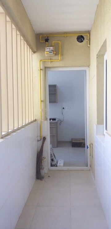 Balcony in 3 BHK Apartment at Bhartiya Nikoo Homes, Thanisandra Main Road – for Rent