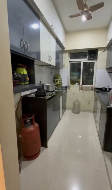 Kitchen in 1 BHK Apartment at Atlanta Enclave, Shilphata – for Rent