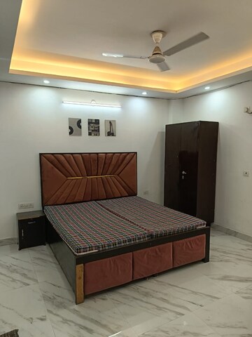 Bedroom in 3 BHK Builder Floor at Freedom Fighters Enclave – for Rent