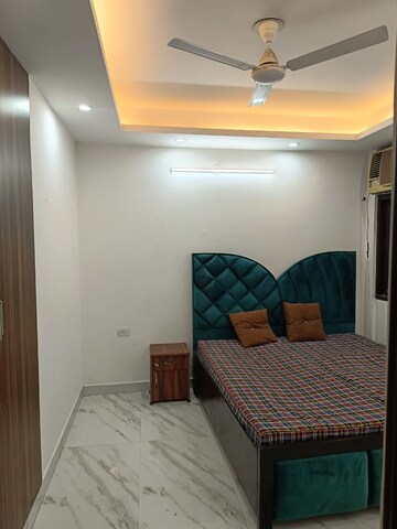 Bedroom in 3 BHK Builder Floor at Freedom Fighters Enclave – for Rent