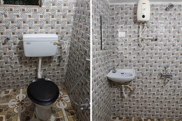 Bathroom in  Pg at Cbd Belapur Sector 11 – for Rent