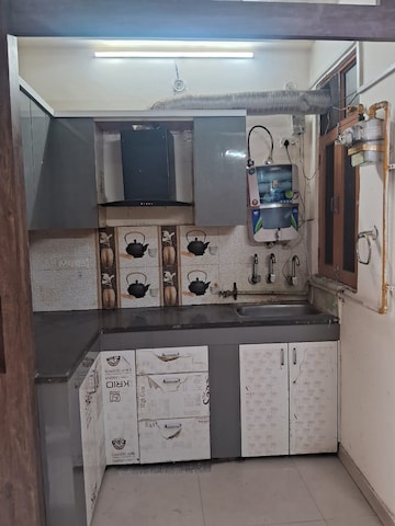 Kitchen in 3 BHK Apartment at Siddharth Vihar – for Sale