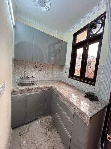 Kitchen in 1 BHK Builder Floor at Paryavaran Complex – for Rent