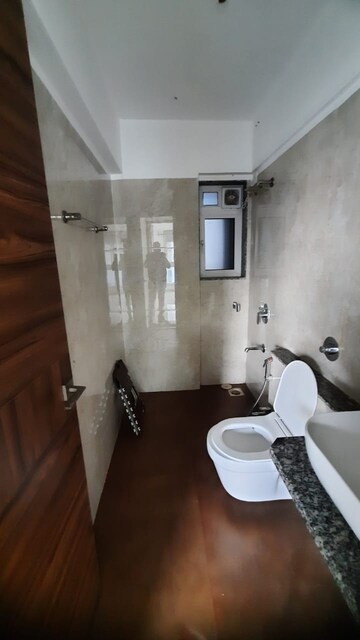 Bathroom in 1 BHK Apartment at Sheth Irene, Malad West – for Rent